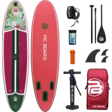 Lethe Boards Lily Stand Up Paddle Board 320 x 82 x 15 cm Ölçülerinde Şişme Sörf Tahtası Full Set