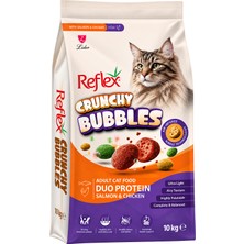 Reflex Plus Reflex Crunchy Bubble Duo Protein Yetişkin Somonlu ve Tavuklu Kedi Maması
