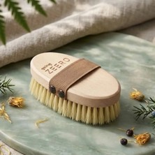 Going Zeero Doğal Vegan Vücut Fırçası (Sert) - Kuru Fırçalama