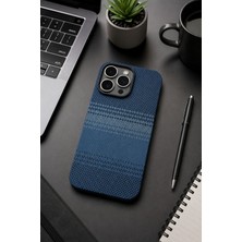 Kzn Tech iPhone 16 Pro Uyumlu M-Safe Destekli Açık Tuş Tasarımlı Karbon Fiber Görünümlü Premium Kılıf & Kapak