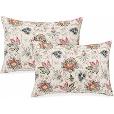Fugo Yastık Kılıfı 2'li Set 50X70 cm | Çift Kişilik Yatak Yastık Kılıfı | Yumuşak Dokulu Yatak Tekstili