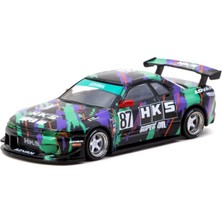 Akıllı Bayi Tarmac Works 1/64 Nissan Skyline (R32) Widebody Hks With Tarmac Cards Combo Set - Designed By Jon Si