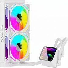 XGaming X-Gaming BR240 Blizzard White Argb 240MM Sıvı Soğutucu AM4/AM5/1200/1700