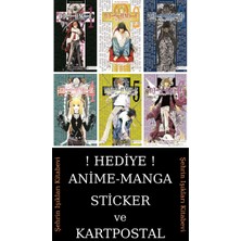 Akılçelen Kitaplar Death Note 1-2-3-4-5-6 Manga Seti (6 Kitap) / Ölüm Defteri / Anime-Manga Sticker ve Kartpostal Hediyeli