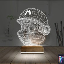 Luvivia Super Mario 3D Lamba - Masa Gece Lambası
