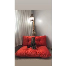 Elf Consept Yeni Koleksiyon Petek Önü Palet Yer Minderi Turuncu