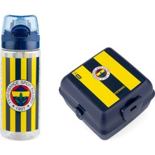 GENC DIJITAL BASKI Fenerbahçe 500 ml Plastik Matara ve Beslenme Kabı