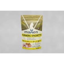 Maxen Turmeric Spaghetti Kedi Ödül Maması, Zerdeçal, Tavuk ve Somon Etli, Tahılsız, Şekersiz, 30GR
