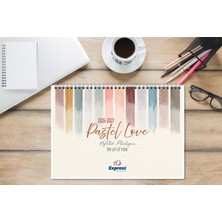 Express Planner 2026-2027 Takvim A4 Ebat 53 Haftalık Planlayıcı Pastel Love