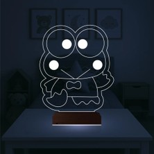 Luvivia Çocuk Odası Kurbağa Çizgi Film 3D Lamba - Masa Gece Lambası