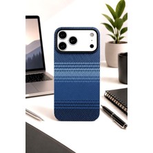 Kzn Tech iPhone 17 Pro Max Uyumlu M-Safe Destekli Açık Tuş Tasarımlı Karbon Fiber Görünümlü Premium Kılıf & Kapak
