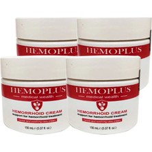 Bezos Hemoplus Büyük Boy Bakım Kremi 4 Adet 150 ml