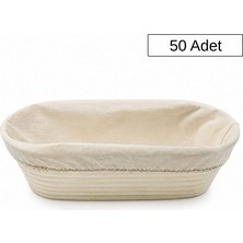 Dinç Kitchen Mayalama Sepeti Bezi Oval 30-32 cm 50 Adet 30-32 cm