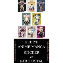Akılçelen Kitaplar Death Note 1-2-3-4-5-6-7-8 Manga Seti (8 Kitap) / Ölüm Defteri / Anime-Manga Sticker ve Kartpostal Hediyeli
