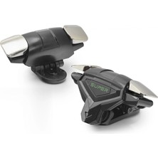 Meks Metal Mobil Oyun Kontrol Butonu L1 R1 Siyah