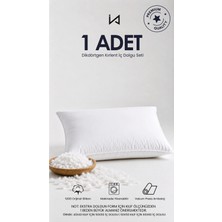 İz Home 1 Adet Dikdörtgen Smooth Kirlent Iç Yastığı | Orijinal Silikon Dolgulu Yumuşak Form | Vakumlu Ambalaj | Yıkanabilir