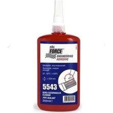 Belirtilmemiş Ems Force 5543 Sıvı Teflon Bant 50 ml Boru Diş Sızdırmazlık Sıvısı Anaerobik Pipe Sealant