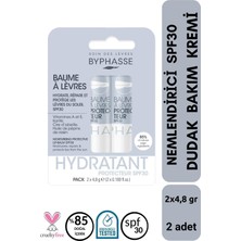 Zemira Byphasse Nemlendirici SPF30 Dudak Bakım Kremi 2x4.8 gr