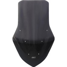 Gp Kompozit Yamaha Nmax 125 / Nmax 155 2021-2023 72 cm Için Uyumlu Braketli Touring Ön Cam Ön Cam