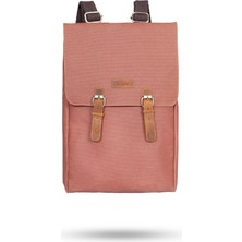 Gillario Design 02 15.6 Inch Kiremit Kanvas Laptop Sırt Çantası