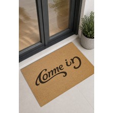 Reflexa Kapı Önü Halı Paspas "come In / Go Away" Yazılı Kalpli 60 x 40