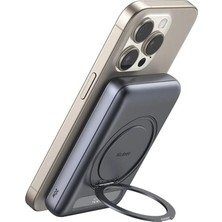 Mcdodo MC-8371 10000MAH 20W Dahili 360° Halka Standlı Metal Ultra Ince Manyetik Powerbank