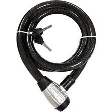 Profosyenel Motosiklet Bisiklet Halat Zinciri Hırsız Kilidi 150 cm Çelik Kilit Çap 25 mm Ø 1 Adet