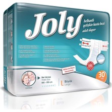Joly Yetişkin Hasta Bezi Large 30 Adet