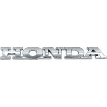 İTHAL Honda Bagaj Yazısı Arka Bagaj Kapağı Arması Üniversal