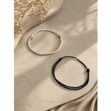 Femenino Paracord Ikili Bileklik Seti Unisex Ayarlanabilir Paraşüt Ipi Bileklik