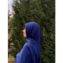 Silk Fresh Lacivert G Desen Eşarp
