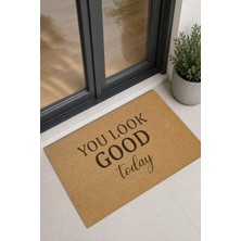 Reflexa Kapı Önü Halı Paspas "you Look Good Today" Yazılı 60 x 40