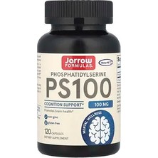 Jarrow Formulas PS100, Fosfatidilserin, 100 Mg, 120 Kapsül