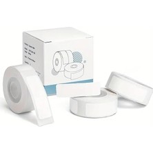 Phomemo (3 Rulo) 12X40MM/480 Adet Beyaz Etiket D30/Q30