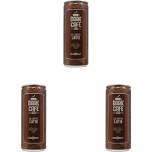 Cafe Soğuk Kahve Latte 250 ml 3lü Paket