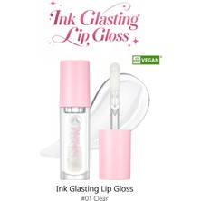 Dudaklara Dolgun ve Işıltılı Görünüm Sunan Gloss PERIPERA Ink Glasting Lip Gloss (1 Clear)