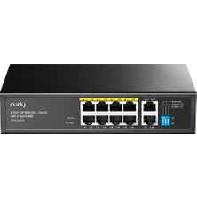 Cudy FS1010PG 8-Port 10/100M Poe+ Switch 2 Gigabit Uplink 120W