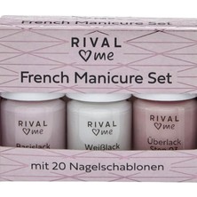 Rival Loves Me French Oje Manikür Seti, 20 Şablon, 12 ml