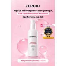Akneye Eğilimli Ciltler İçin Yağ-Nem Dengesi Sunan Yüz Temizleme Jeli ZEROID Pimprove Gel Cleanser