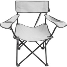 Andoutdoor Sun Pleasure Katlanır Kamp Sandalyesi-Beyaz