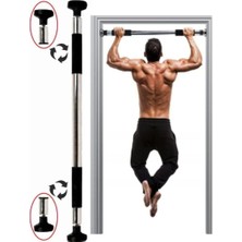 Koridor Kapı Barfiksi 75-95 cm Ayarlanabilir Barfiks Demiri