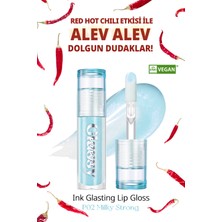 Mavi Simli Dudak Dolgunlaştırıcı Gloss PERIPERA Ink Glasting Lip Gloss (P02 Milky Strong)