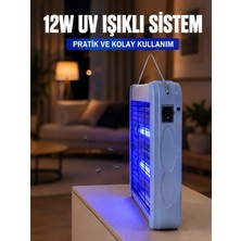 GRAYLINE 12W Uv Böcek Öldürücü Lamba Elektrikli Sinek Sivrisinek Öldürücü Asılabilir