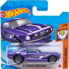 Hot Wheels - 67 Ford Mustang Coupe - Purple - 2021 - GTB45 (1/64) | Metal