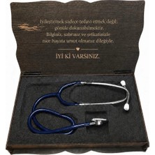 Tenso Kişiye Özel Kutulu Stetoskop I Steteskop Kişiye Özel Yetişkin I Steoskop Çantası