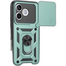 Raftan Topla Honor 600 Lite Pars Lens Yüzüklü Silikon - Yeşil