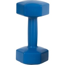 6 kg Plastik Dambıl 6 kg (1 Adet) Mavi Tek Ebat