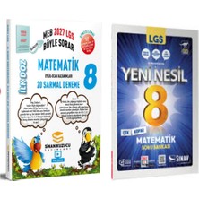 Sinan Kuzucu Yayınları 8. Sınıf Ilk Doz Sarmal Branş Denemeleri Matematik ( 2027 Lgs ) ve Yeni Nesil Matematik Soru Bankası