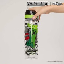 Smiggle Minecraft Pipetli 650ML Matara