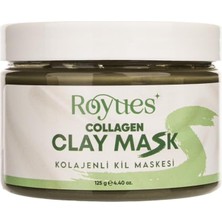 Kolajen Kil Yüz Maskesi 125GR - Siyah Nokta ve Leke Giderici, Gözenek Temizleyici